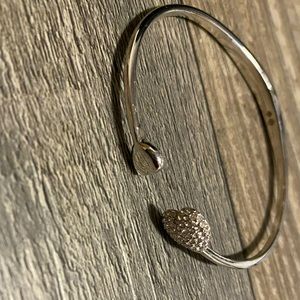 Sterling Silver bracelet with diamonds
